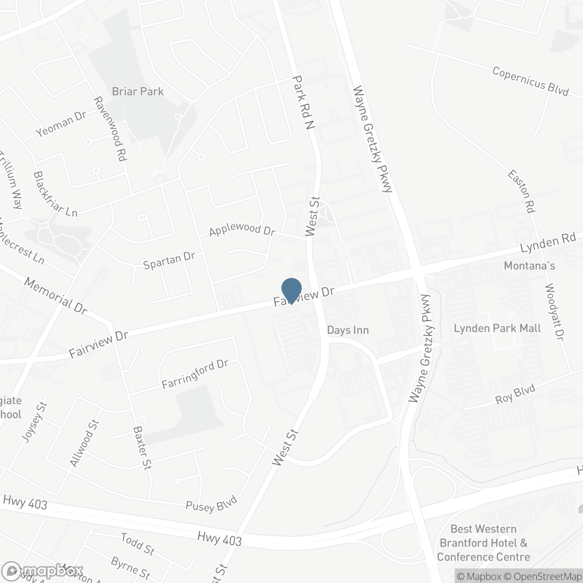 421 FAIRVIEW Drive Unit# 401, Brantford, Ontario N3R 7M3